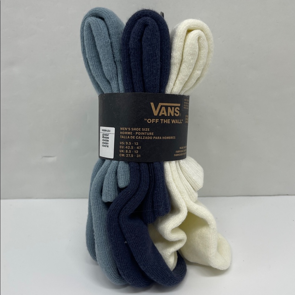 VANS. HALF CREW
HAUTEUR CHENLE CALCETIN DE MEDIA CAÑA
"OFF THE WALL"
3 PACK - Picture 12 of 16